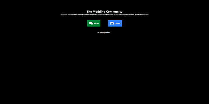 landing page